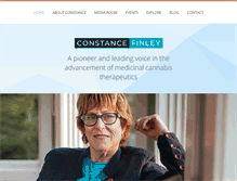 Tablet Screenshot of constancefinley.com